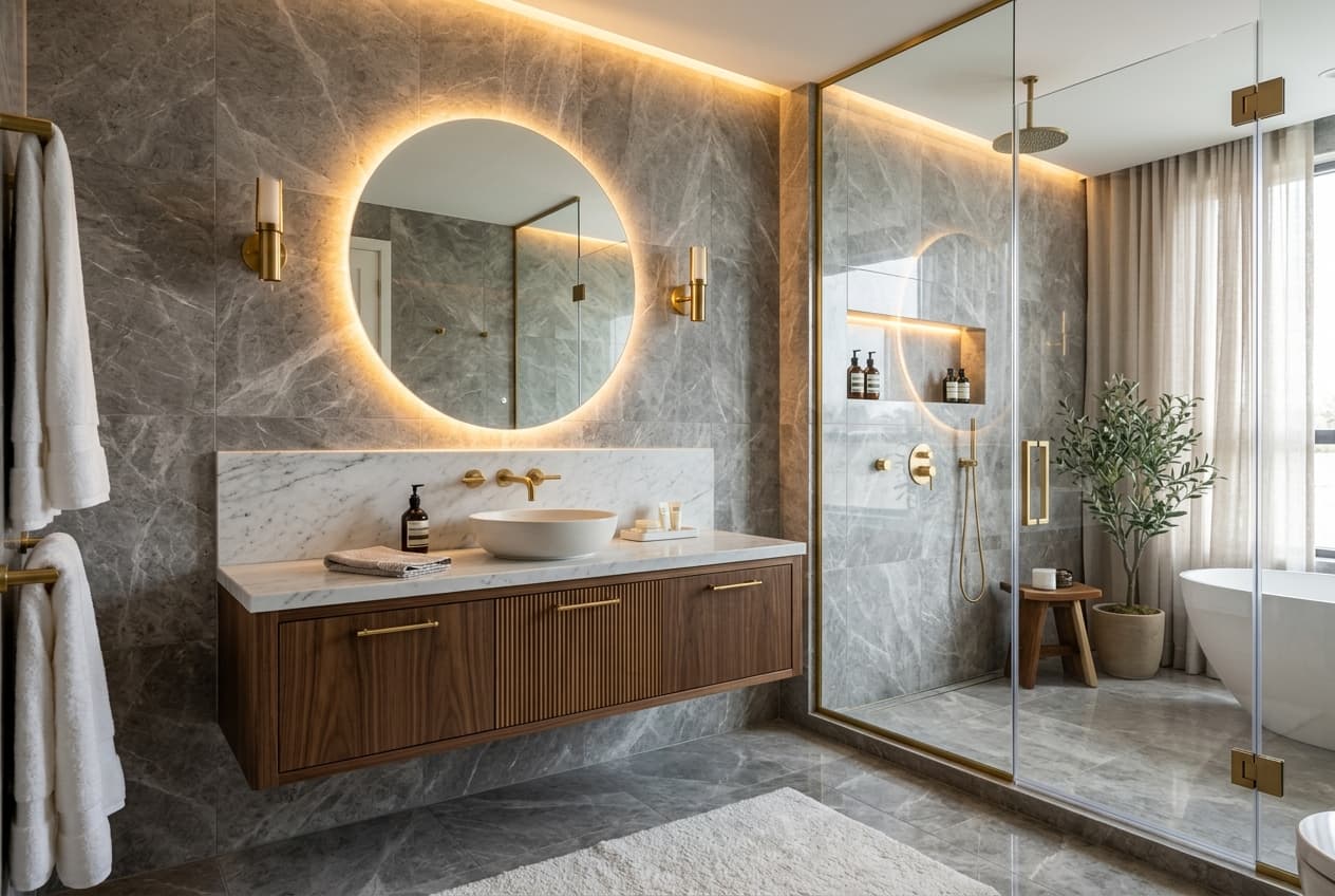 Bespoke Onyx Bathroom Suite