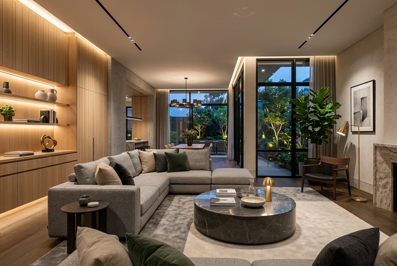 Luxury Living Room Lounge